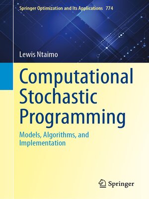 cover image of Computational Stochastic Programming